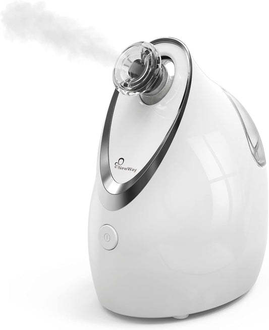 Aira Ionic Facial Steamer, Adjustable Spray Angle Aromatherapy Warm Mist Humidifier for Face Spa Sinuses Moisturizing